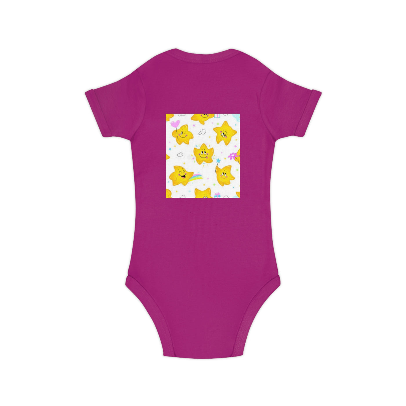 Adorable Starry Baby Bodysuit | Cute Infants' Outfit for Baby Showers, Birthdays, Playdates, Newborn Gifts, Festivals