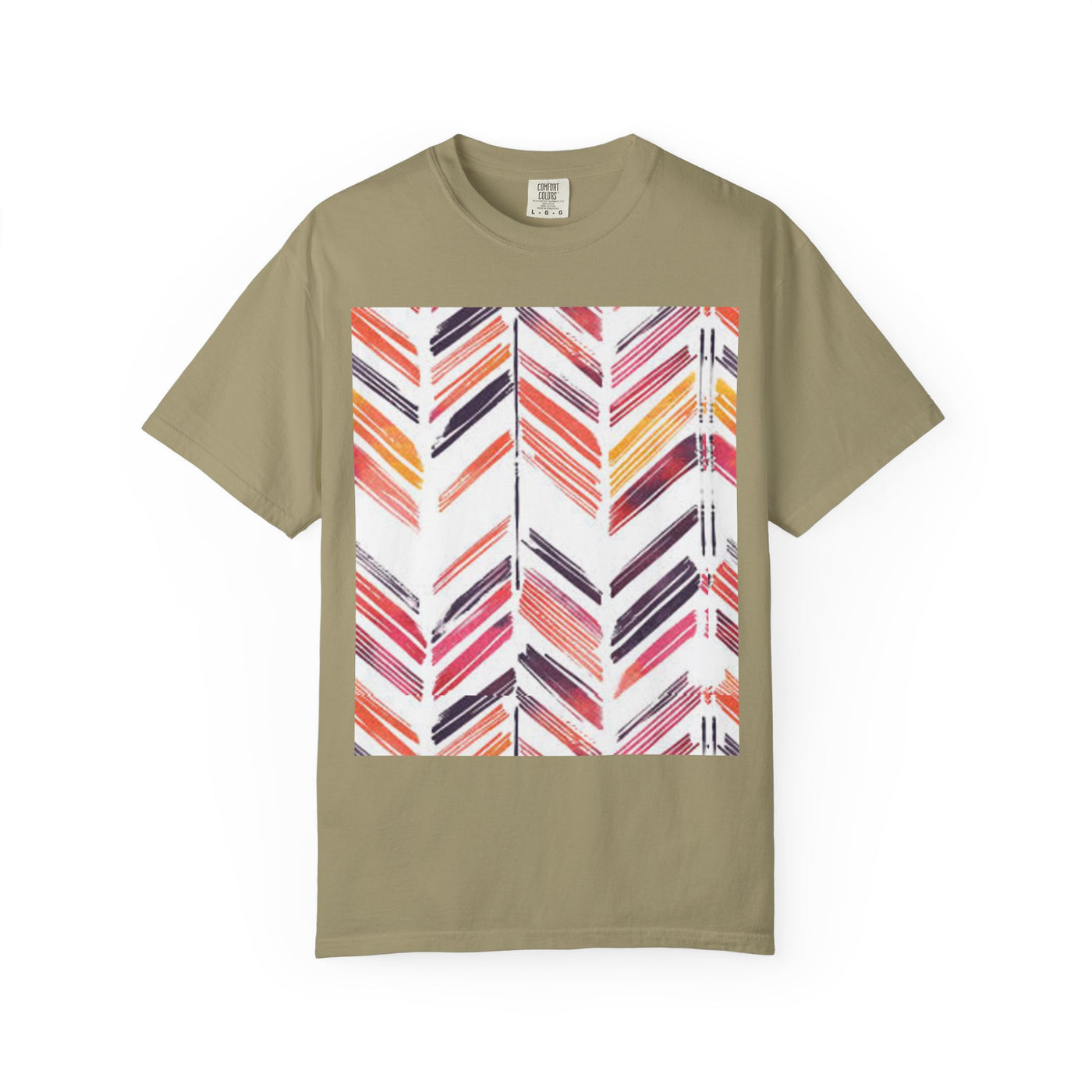 Colorful Patterned Unisex T-Shirt, Stylish Casual Tee, Gift for Her, Summer Wear, Boho Tees, Trendy Everyday Shirt