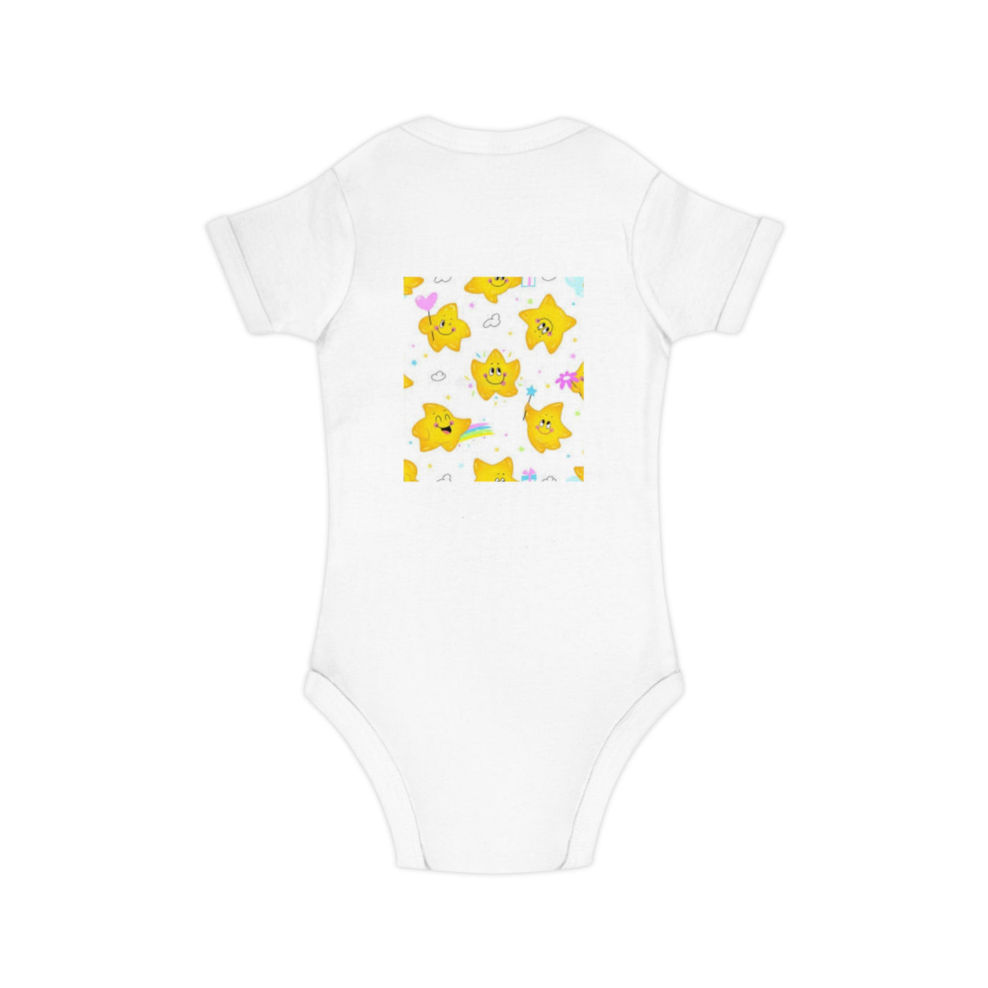 Adorable Starry Baby Bodysuit | Cute Infants' Outfit for Baby Showers, Birthdays, Playdates, Newborn Gifts, Festivals