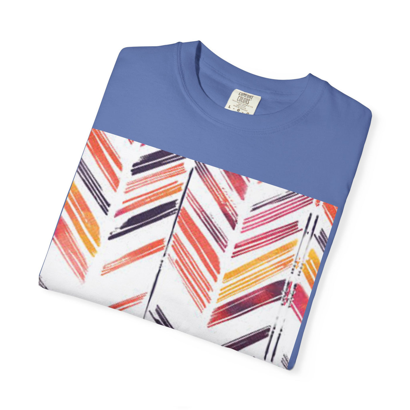 Colorful Patterned Unisex T-Shirt, Stylish Casual Tee, Gift for Her, Summer Wear, Boho Tees, Trendy Everyday Shirt