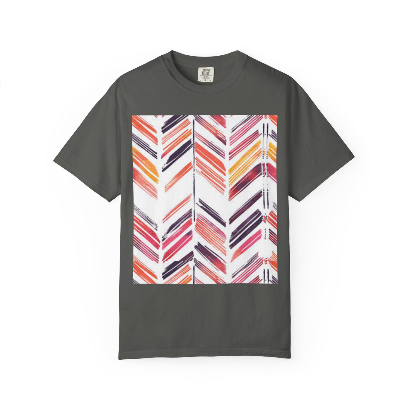 Colorful Patterned Unisex T-Shirt, Stylish Casual Tee, Gift for Her, Summer Wear, Boho Tees, Trendy Everyday Shirt
