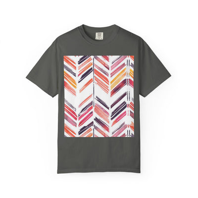 Colorful Patterned Unisex T-Shirt, Stylish Casual Tee, Gift for Her, Summer Wear, Boho Tees, Trendy Everyday Shirt