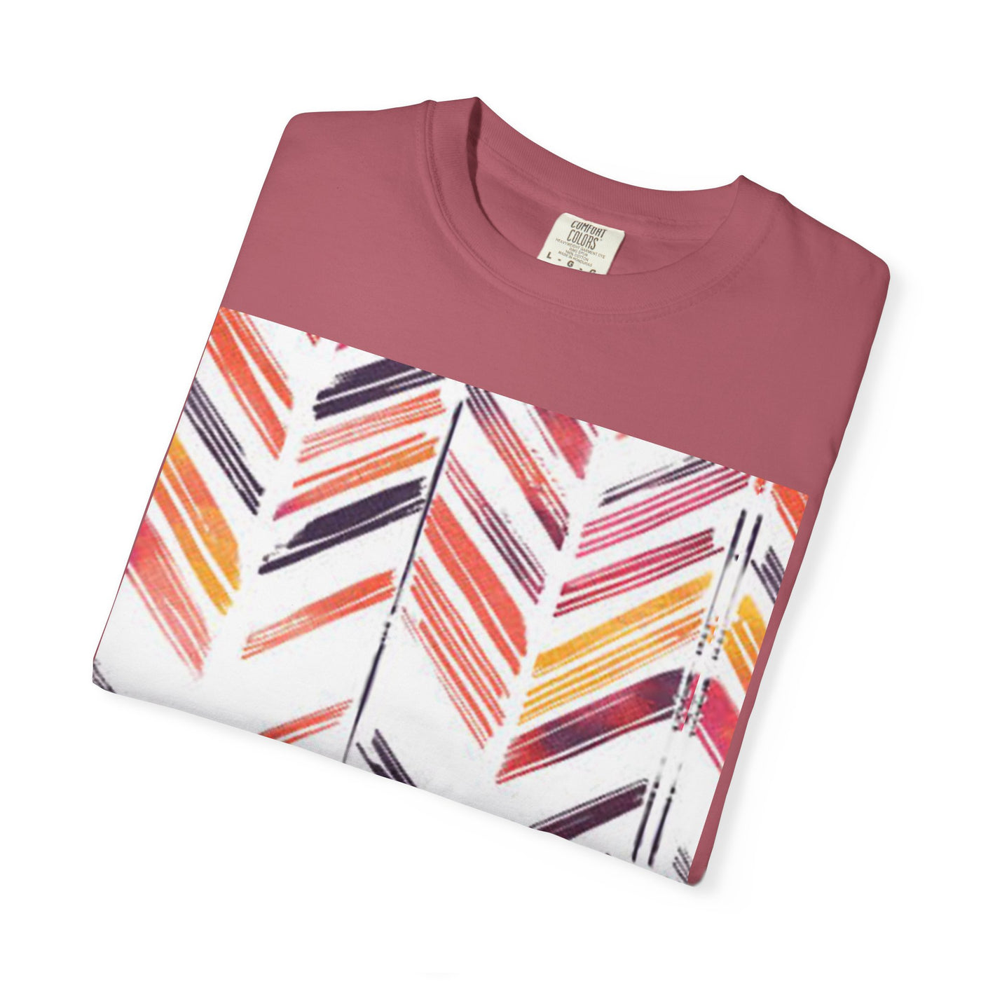 Colorful Patterned Unisex T-Shirt, Stylish Casual Tee, Gift for Her, Summer Wear, Boho Tees, Trendy Everyday Shirt