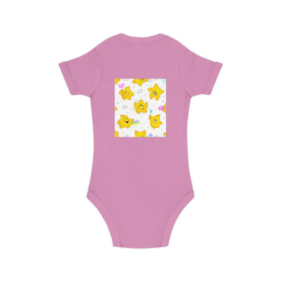Adorable Starry Baby Bodysuit | Cute Infants' Outfit for Baby Showers, Birthdays, Playdates, Newborn Gifts, Festivals