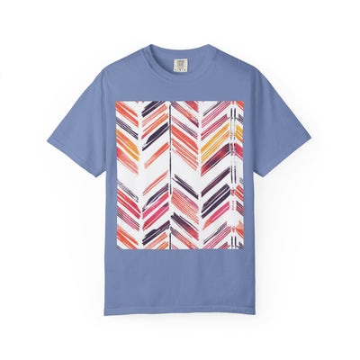 Colorful Patterned Unisex T-Shirt, Stylish Casual Tee, Gift for Her, Summer Wear, Boho Tees, Trendy Everyday Shirt