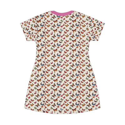 Feel the summer vibes with this butterfly design skirt, perfect for a day at the beach or a cozy night in. Relevant to women looking for cute and comfortable summer wear, suitable for holidays, beach vacations, and casual outings.