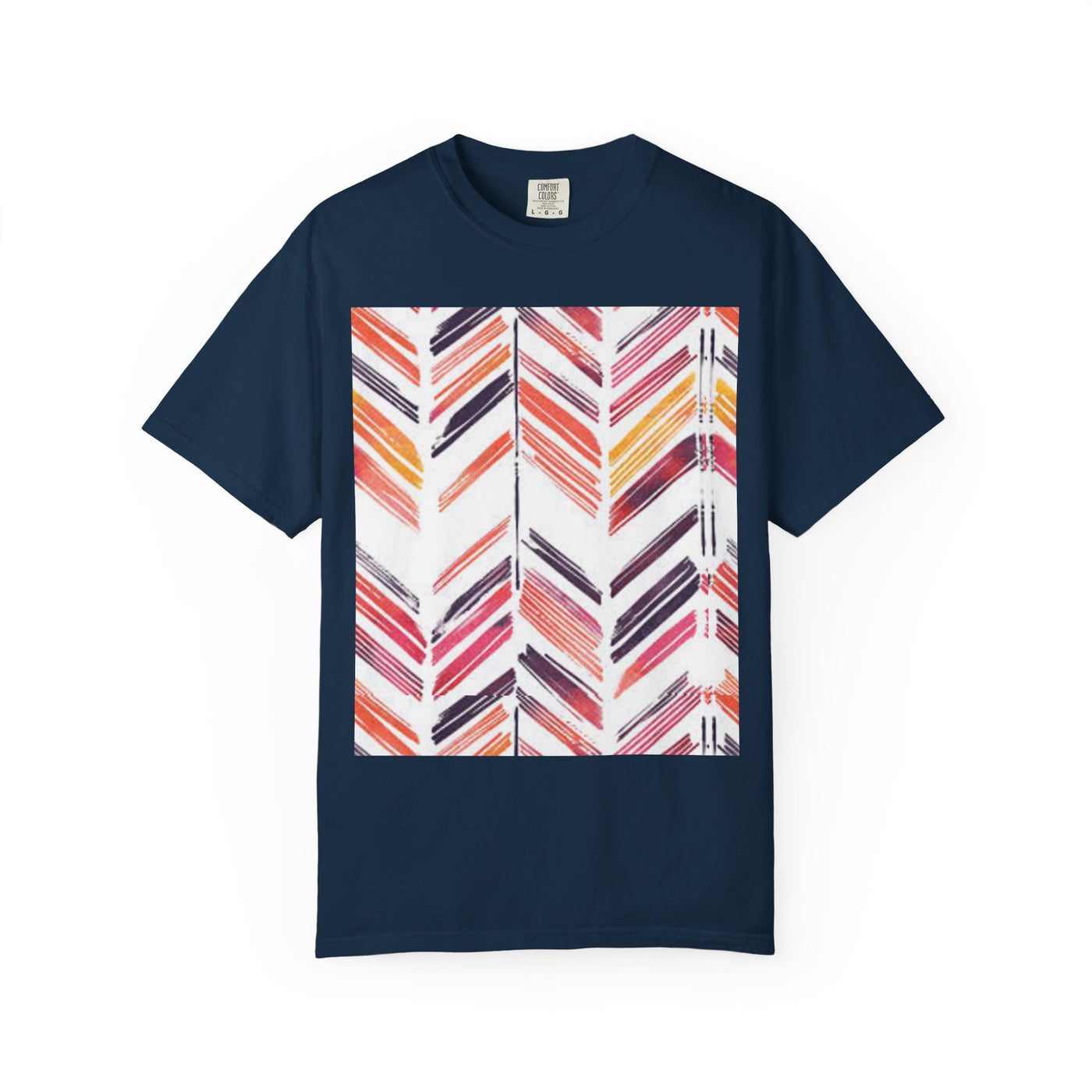 Colorful Patterned Unisex T-Shirt, Stylish Casual Tee, Gift for Her, Summer Wear, Boho Tees, Trendy Everyday Shirt