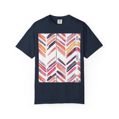 Colorful Patterned Unisex T-Shirt, Stylish Casual Tee, Gift for Her, Summer Wear, Boho Tees, Trendy Everyday Shirt