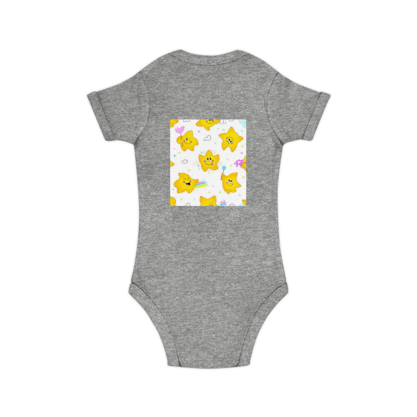 Adorable Starry Baby Bodysuit | Cute Infants' Outfit for Baby Showers, Birthdays, Playdates, Newborn Gifts, Festivals