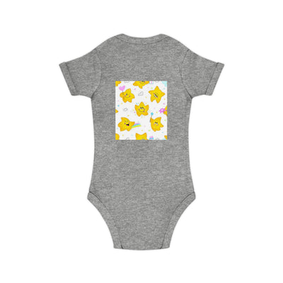 Adorable Starry Baby Bodysuit | Cute Infants' Outfit for Baby Showers, Birthdays, Playdates, Newborn Gifts, Festivals