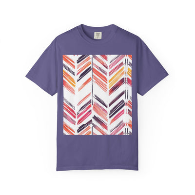 Colorful Patterned Unisex T-Shirt, Stylish Casual Tee, Gift for Her, Summer Wear, Boho Tees, Trendy Everyday Shirt