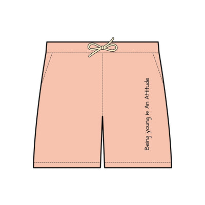 Unisex Lightweight Fleece Sweat Shorts - Fun Summer Attitude, Beachwear, Casual Lounge Shorts, Gift for Teens, Relaxed Weekend Wear
