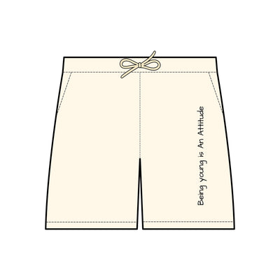 Unisex Lightweight Fleece Sweat Shorts - Fun Summer Attitude, Beachwear, Casual Lounge Shorts, Gift for Teens, Relaxed Weekend Wear