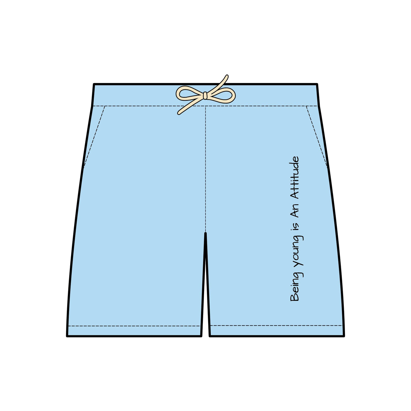 Unisex Lightweight Fleece Sweat Shorts - Fun Summer Attitude, Beachwear, Casual Lounge Shorts, Gift for Teens, Relaxed Weekend Wear