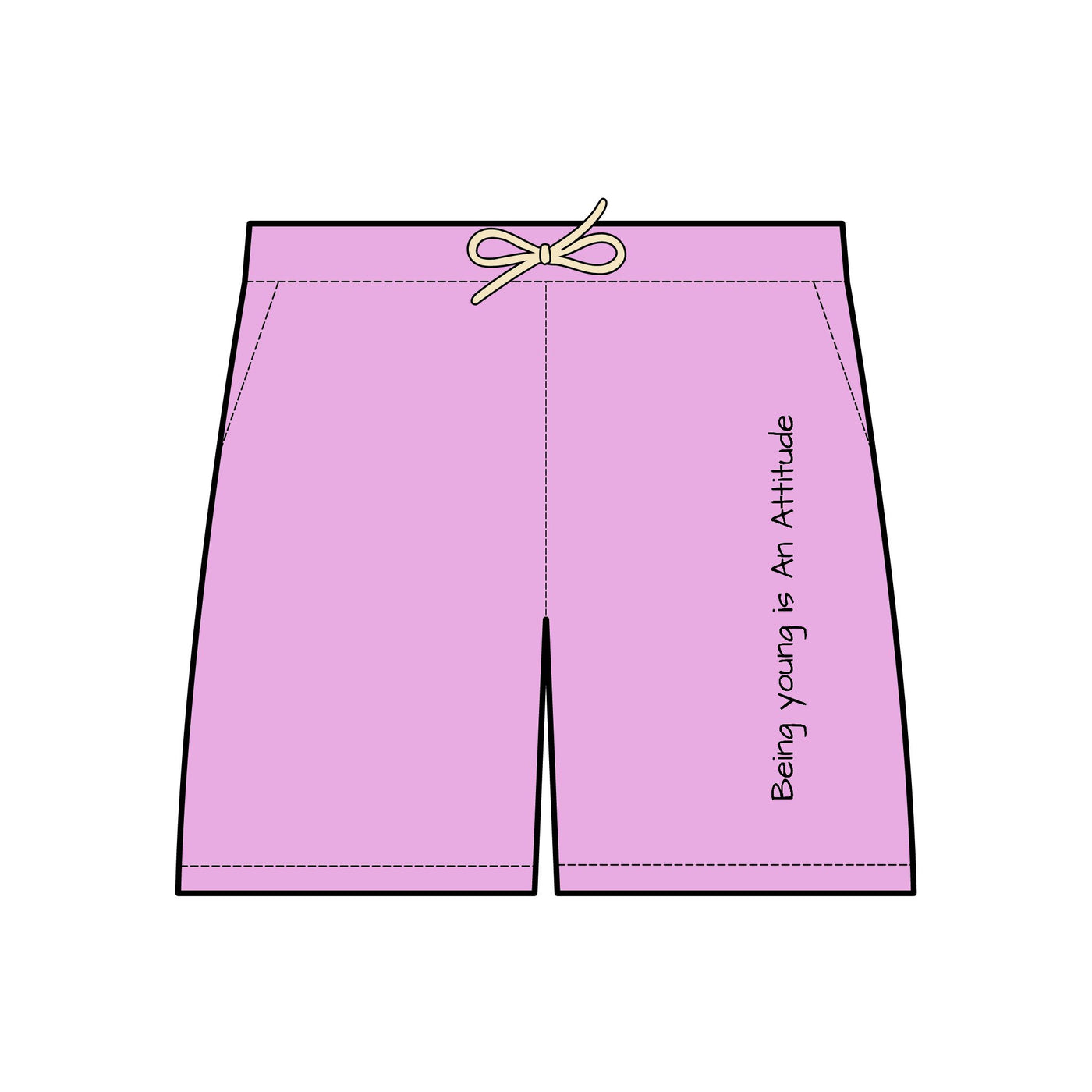 Unisex Lightweight Fleece Sweat Shorts - Fun Summer Attitude, Beachwear, Casual Lounge Shorts, Gift for Teens, Relaxed Weekend Wear
