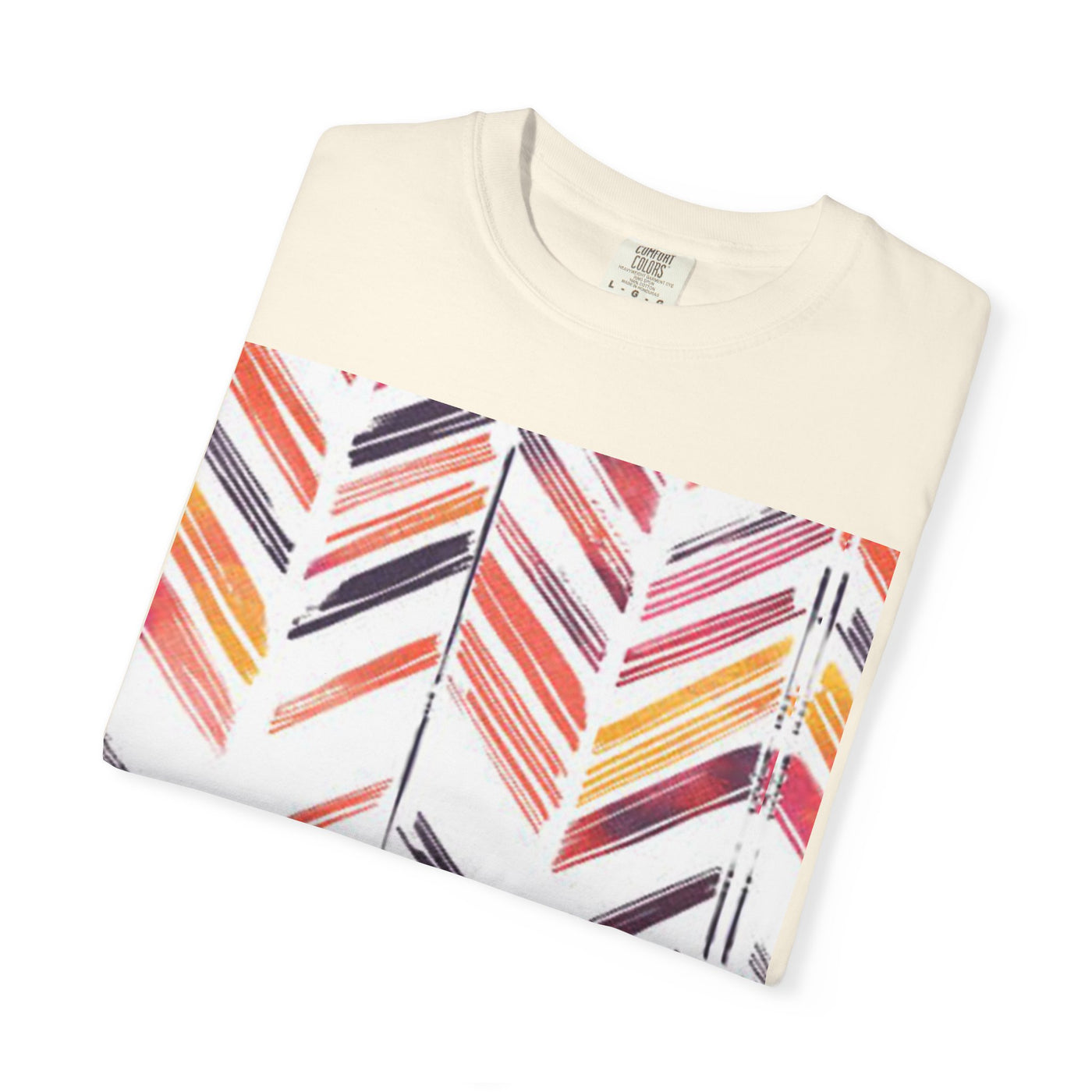 Colorful Patterned Unisex T-Shirt, Stylish Casual Tee, Gift for Her, Summer Wear, Boho Tees, Trendy Everyday Shirt