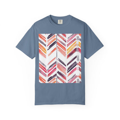 Colorful Patterned Unisex T-Shirt, Stylish Casual Tee, Gift for Her, Summer Wear, Boho Tees, Trendy Everyday Shirt