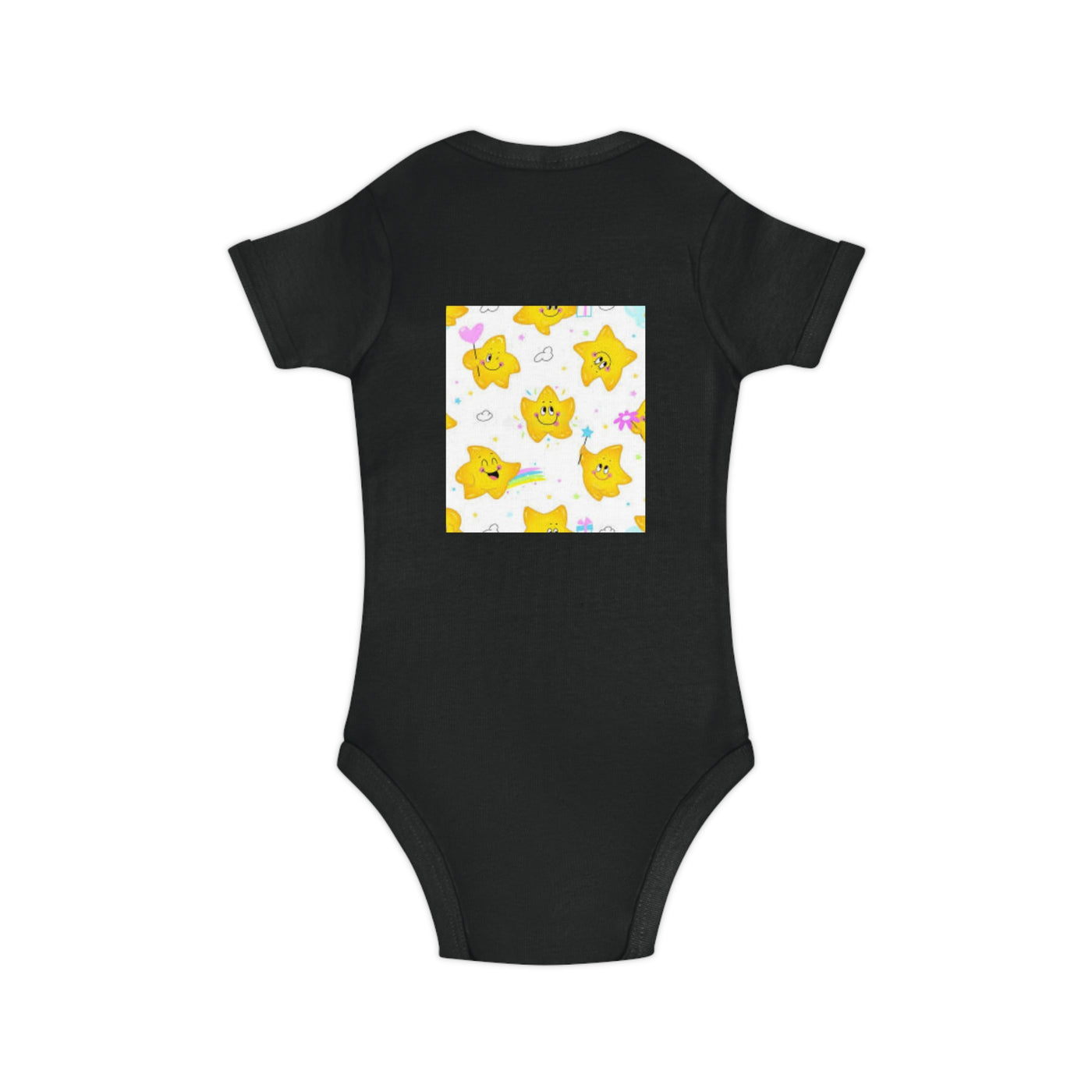 Adorable Starry Baby Bodysuit | Cute Infants' Outfit for Baby Showers, Birthdays, Playdates, Newborn Gifts, Festivals
