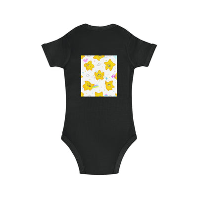 Adorable Starry Baby Bodysuit | Cute Infants' Outfit for Baby Showers, Birthdays, Playdates, Newborn Gifts, Festivals