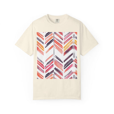 Colorful Patterned Unisex T-Shirt, Stylish Casual Tee, Gift for Her, Summer Wear, Boho Tees, Trendy Everyday Shirt