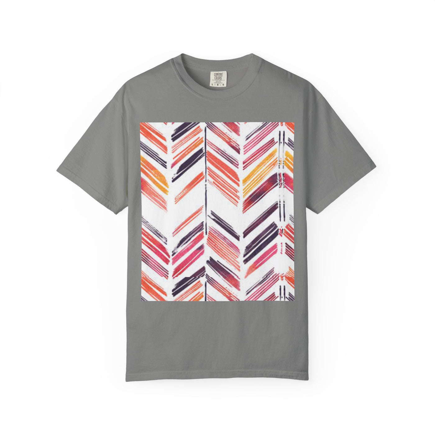 Colorful Patterned Unisex T-Shirt, Stylish Casual Tee, Gift for Her, Summer Wear, Boho Tees, Trendy Everyday Shirt