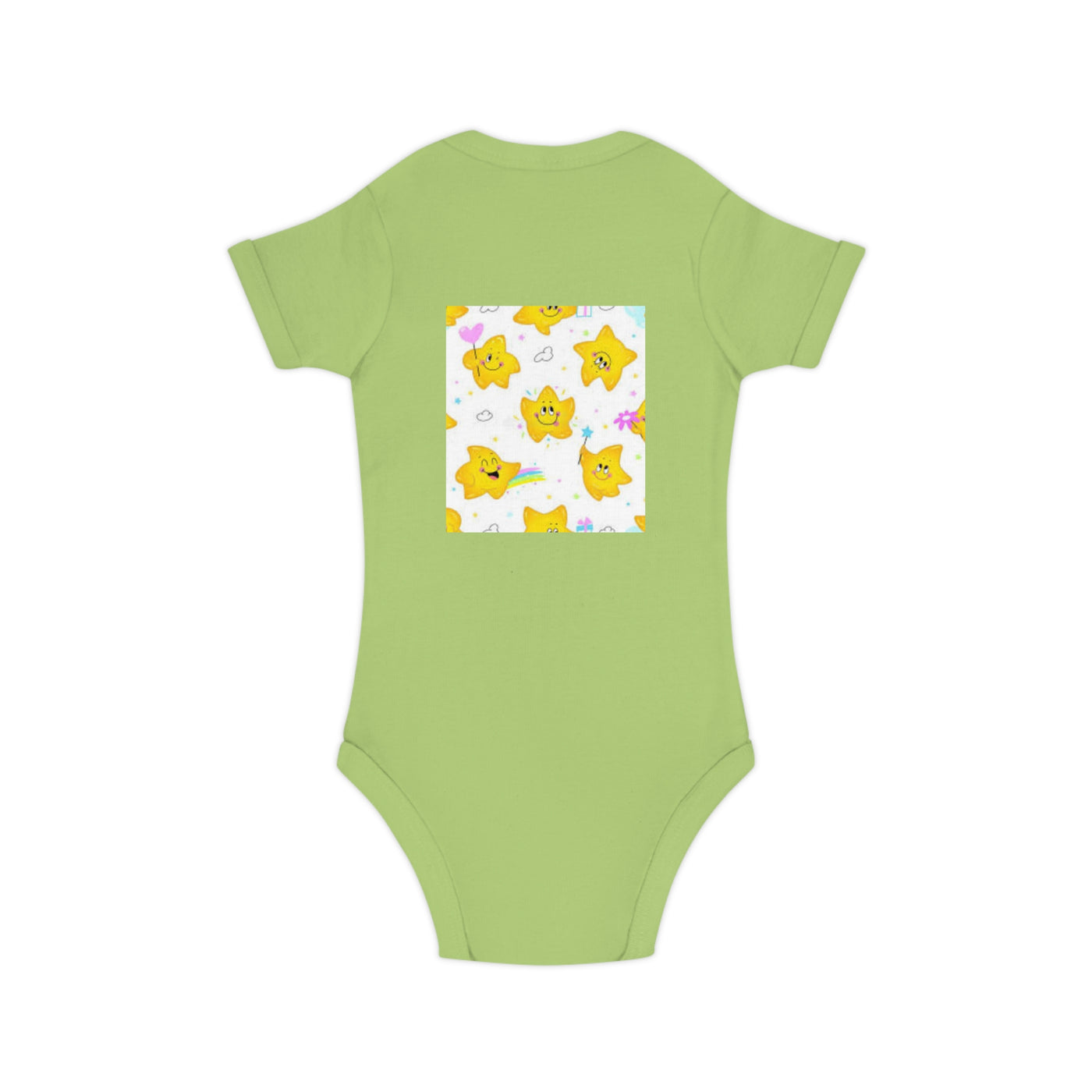 Adorable Starry Baby Bodysuit | Cute Infants' Outfit for Baby Showers, Birthdays, Playdates, Newborn Gifts, Festivals