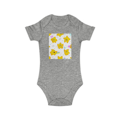 Adorable Starry Baby Bodysuit | Cute Infants' Outfit for Baby Showers, Birthdays, Playdates, Newborn Gifts, Festivals