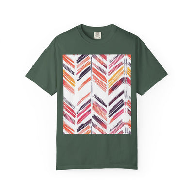 Colorful Patterned Unisex T-Shirt, Stylish Casual Tee, Gift for Her, Summer Wear, Boho Tees, Trendy Everyday Shirt