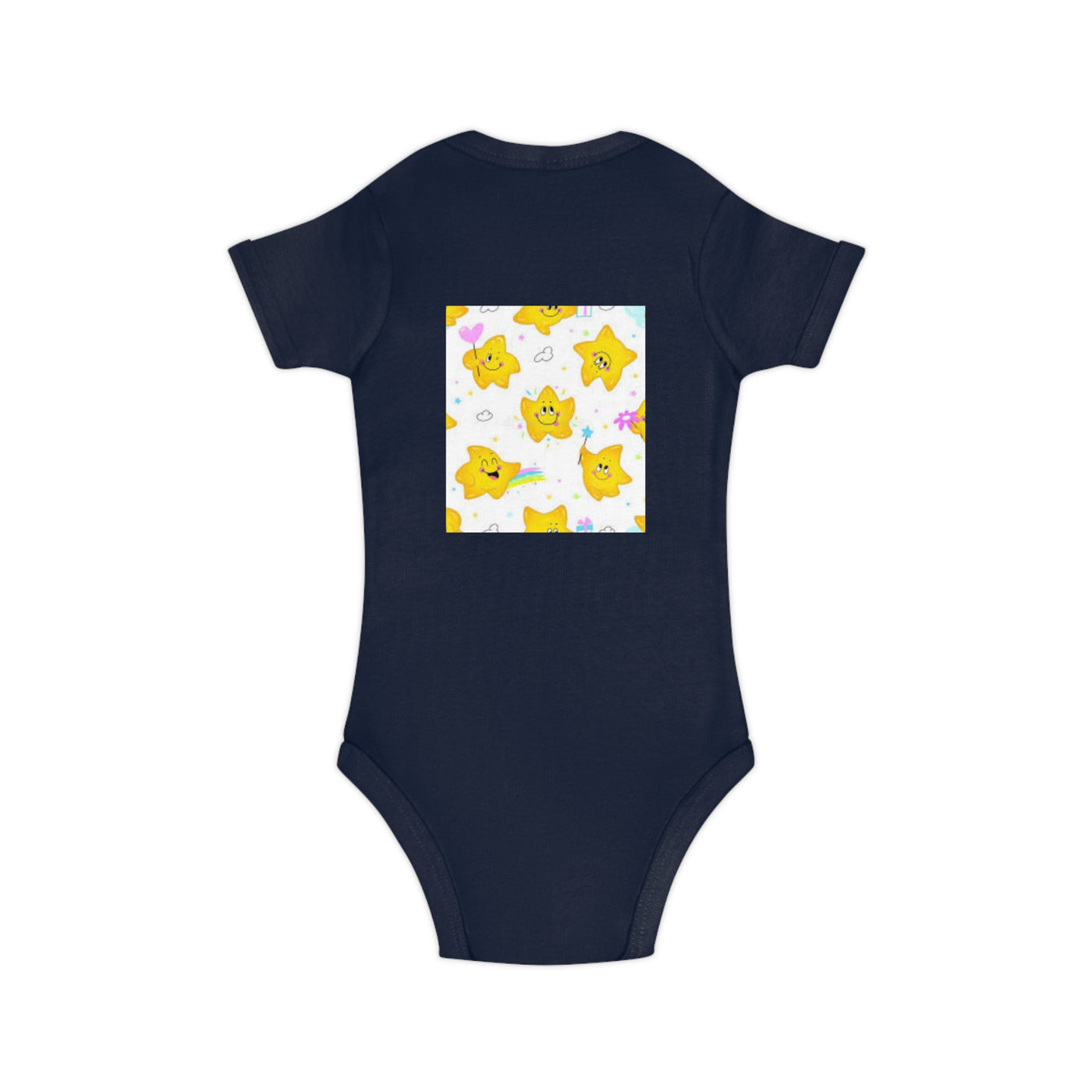 Adorable Starry Baby Bodysuit | Cute Infants' Outfit for Baby Showers, Birthdays, Playdates, Newborn Gifts, Festivals