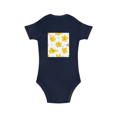 Adorable Starry Baby Bodysuit | Cute Infants' Outfit for Baby Showers, Birthdays, Playdates, Newborn Gifts, Festivals