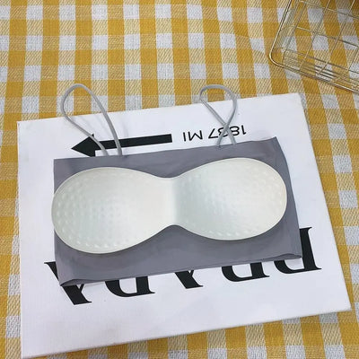 Women Sling Tube Top Sexy Bra Top Breathable Chest Pad Wearing Underwear strapless blouse tube top bandeau top 2020