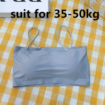 Women Sling Tube Top Sexy Bra Top Breathable Chest Pad Wearing Underwear strapless blouse tube top bandeau top 2020