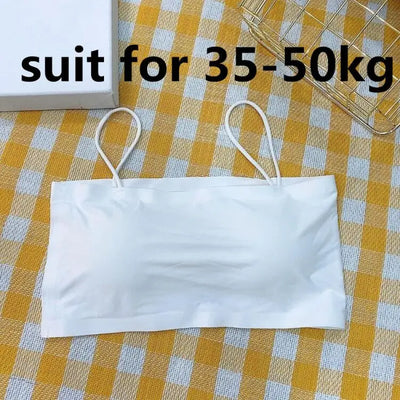 Women Sling Tube Top Sexy Bra Top Breathable Chest Pad Wearing Underwear strapless blouse tube top bandeau top 2020