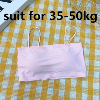 Women Sling Tube Top Sexy Bra Top Breathable Chest Pad Wearing Underwear strapless blouse tube top bandeau top 2020
