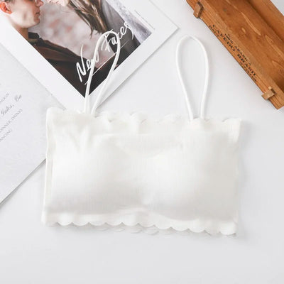 Women Sling Tube Top Sexy Bra Top Breathable Chest Pad Wearing Underwear strapless blouse tube top bandeau top 2020
