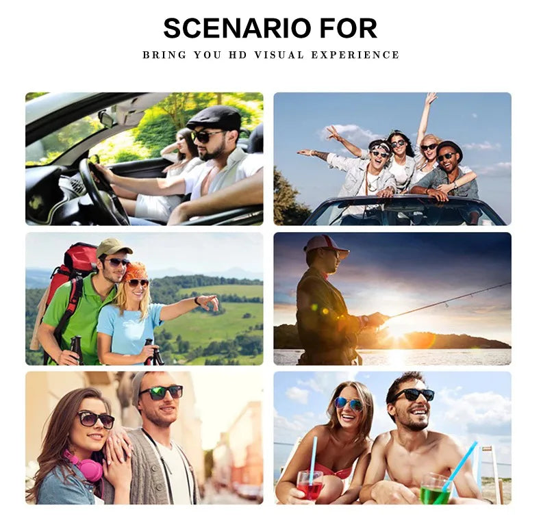 Classic Polarized Design Sunglasses Men 2024 Vintage Pilot Driving Sun Glasses Anti-Glare Sunglass Men gafas de sol hombre