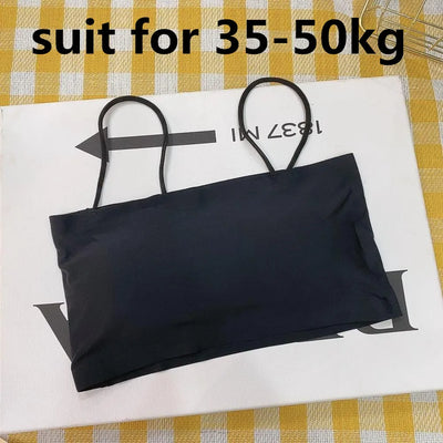Women Sling Tube Top Sexy Bra Top Breathable Chest Pad Wearing Underwear strapless blouse tube top bandeau top 2020