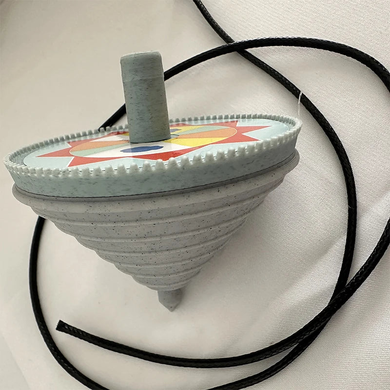 3D Printed Spinning Top Game Props Gong-Gi Top Set Traditional Korean Top Game Nostalgic Themed Spinning Top Game Perfect fo