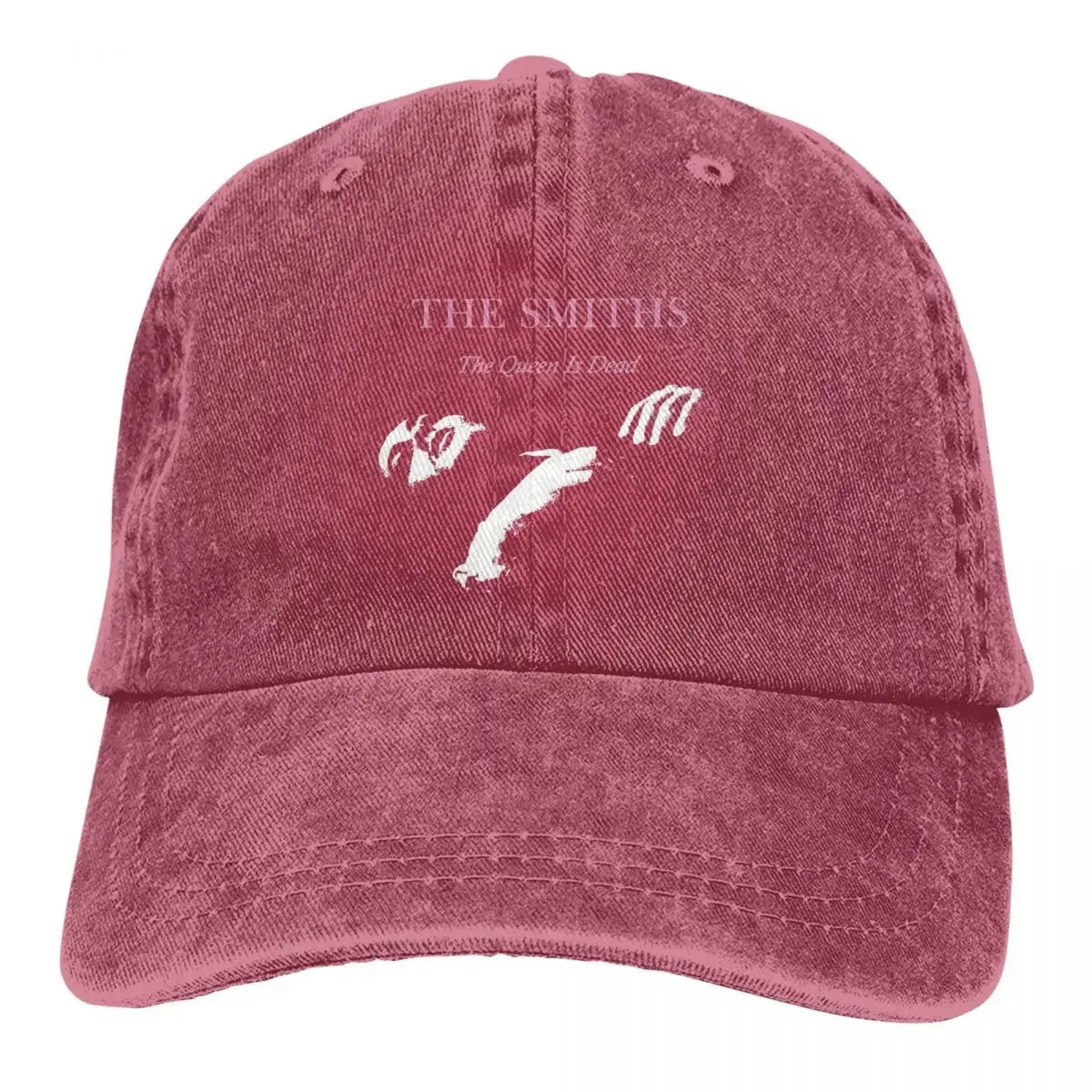 Casual The Queen Is Dead The Smiths Band Baseball Caps Unisex Distressed Denim Headwear Outdoor Running Golf Hats Cap
