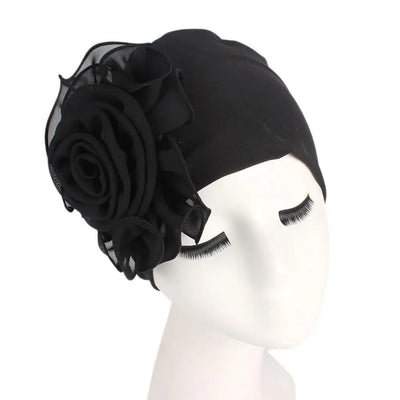 Casual Hat  Delicate Workmanship Lightweight Ladies Cap  Women Dome Turban Cap