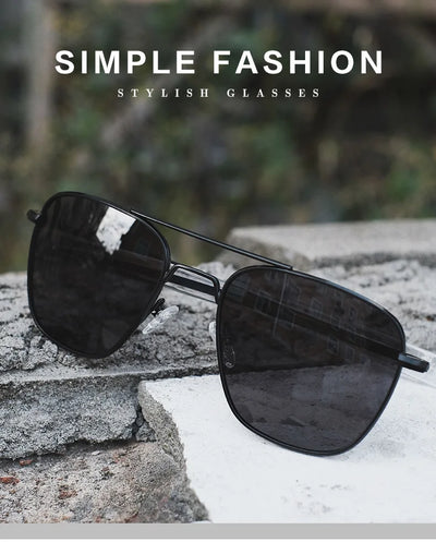 Classic Polarized Design Sunglasses Men 2024 Vintage Pilot Driving Sun Glasses Anti-Glare Sunglass Men gafas de sol hombre