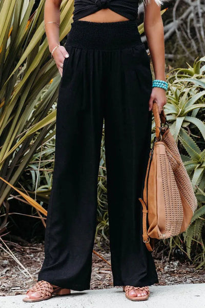 Casual pants, casual style, drawstring, distressed mid waist