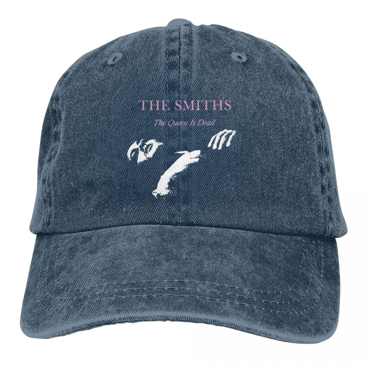Casual The Queen Is Dead The Smiths Band Baseball Caps Unisex Distressed Denim Headwear Outdoor Running Golf Hats Cap