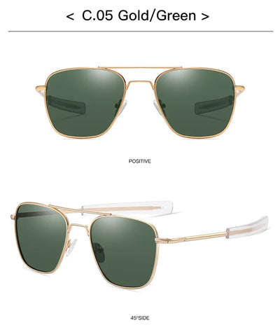 Classic Polarized Design Sunglasses Men 2024 Vintage Pilot Driving Sun Glasses Anti-Glare Sunglass Men gafas de sol hombre