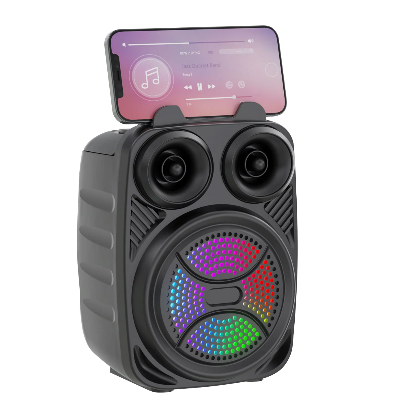 500mAh Bluetooth speaker Sound box high power bluetooth speakers TF Udisk karaoke handheld sound subwoofers for dancing
