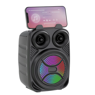 500mAh Bluetooth speaker Sound box high power bluetooth speakers TF Udisk karaoke handheld sound subwoofers for dancing