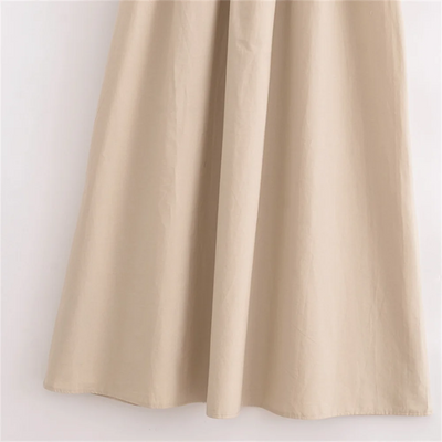PB&ZA2024 autumn new women's clothing fashion temperament slim fit casual solid color versatile splicing long vest skirt