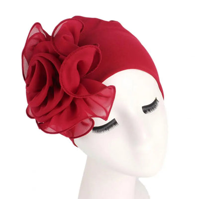 Casual Hat  Delicate Workmanship Lightweight Ladies Cap  Women Dome Turban Cap