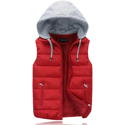 New Autumn and Winter Outerwear Cotton Vests for Men women Korean Version Thickened Couple's Workwear Coat