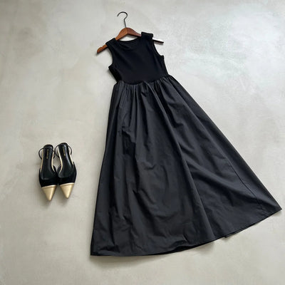 Vestidos De Mujer Slim Vest Pink Sleeveless Knitted Dress New Maxi Dresses for Women Robe Femme Tank Black